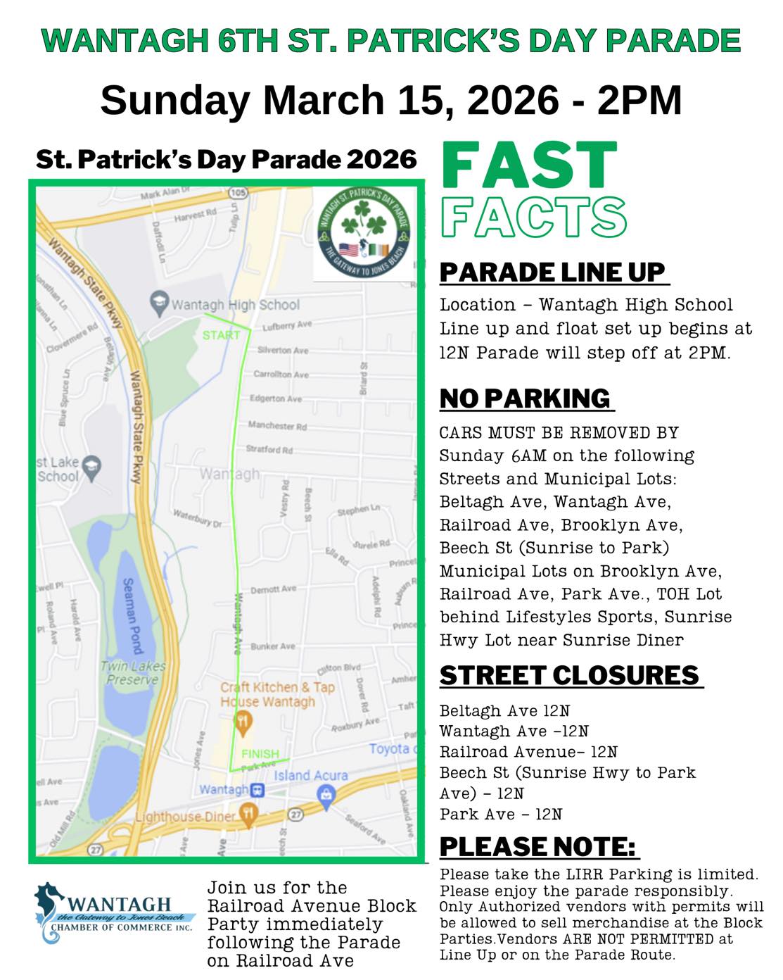 St Patrick's Day Parade