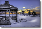 Sunrise after the big snow at Wantagh Park. Photo by Vincent Ciro.