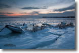 Frozen Wantagh Park Marina - Photo by Vincenzo Giordano