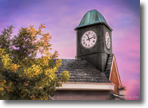 Clock on corner of Wantagh Avenue and Sunrise Highway, Photo by Vincent Ciro