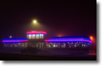 Lighthouse Diner on a Foggy Evening, Wantagh, Long Island, photo by Sean Fitzthum