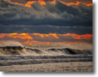 Colorful Waves at Jones Beach, Wantagh, Long Island - Photo by William McCabe