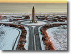 Jones Beach Tower in Winter - Photo by Stephen Faulkner