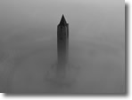 Jones Beach Pencil Surrounded by Mist - Photo by Johnny Langton