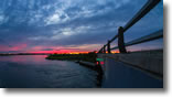 Sunset from the First Wantagh Bridge - Photo by Sean Fitzthum