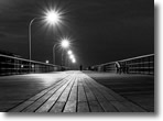 A quite evening on the Jones Beach Boardwalk - Photo by Philip Grombliniak